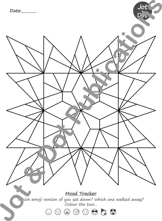 Geometrical Ed: Mandala Coloring Book