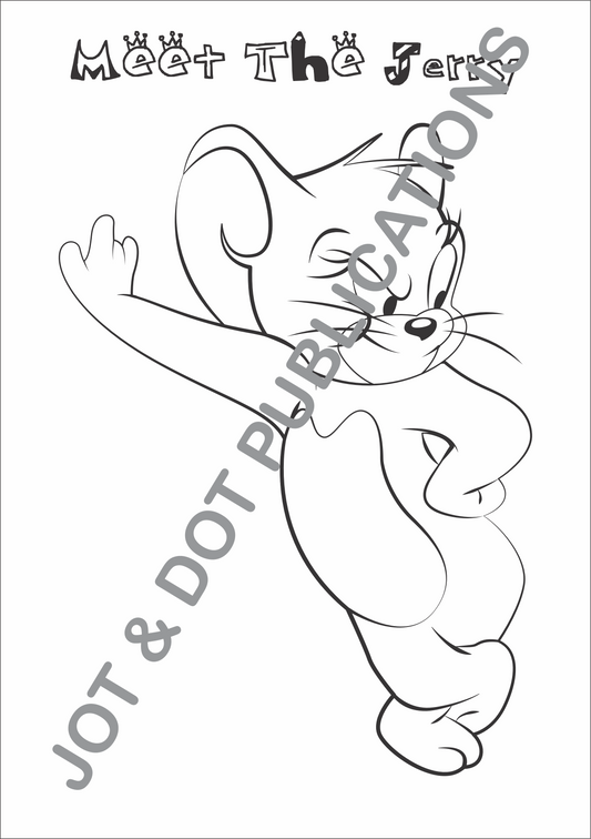 Toon Times Classic Coloring Book For Kids