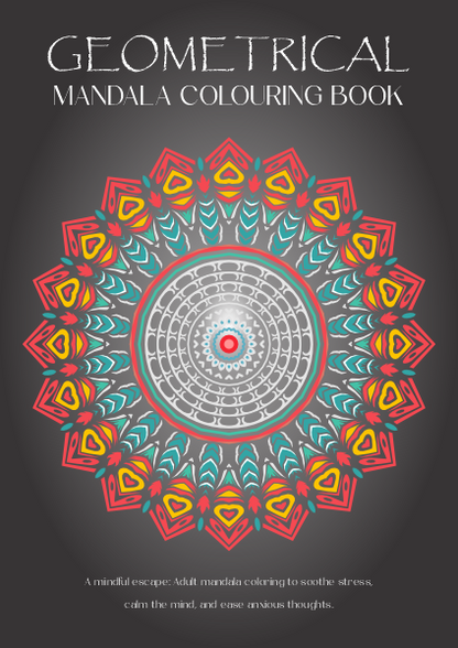 Geometrical Ed: Mandala Coloring Book